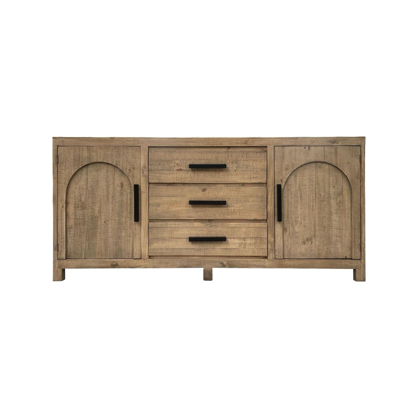80"Catalina 2 Door 3 Drawer Console - Latte - SPN