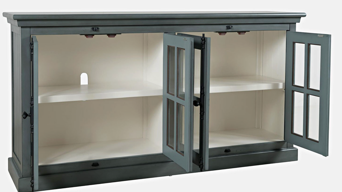 Maribel 70" Accent Cabinet - French Blue - JFN