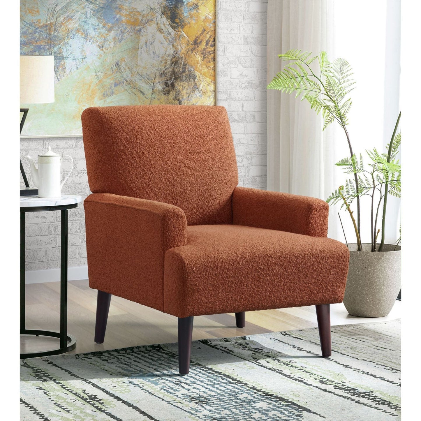 Kiwi Accent Chair - Orange - ELMT
