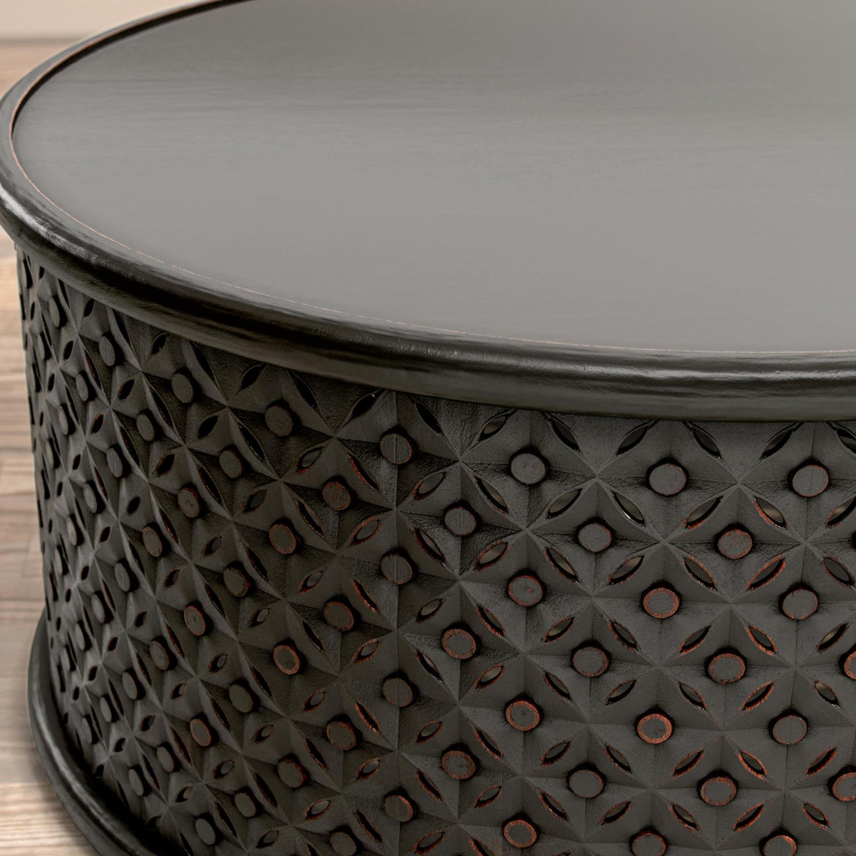 36"Decker Coffee Table - Black - JFN