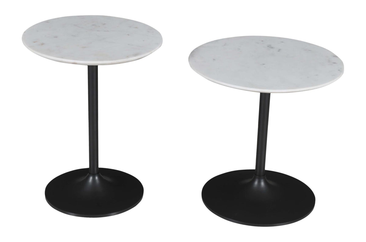 Camille Nesting Table S/2 - Gunmetal - JFN