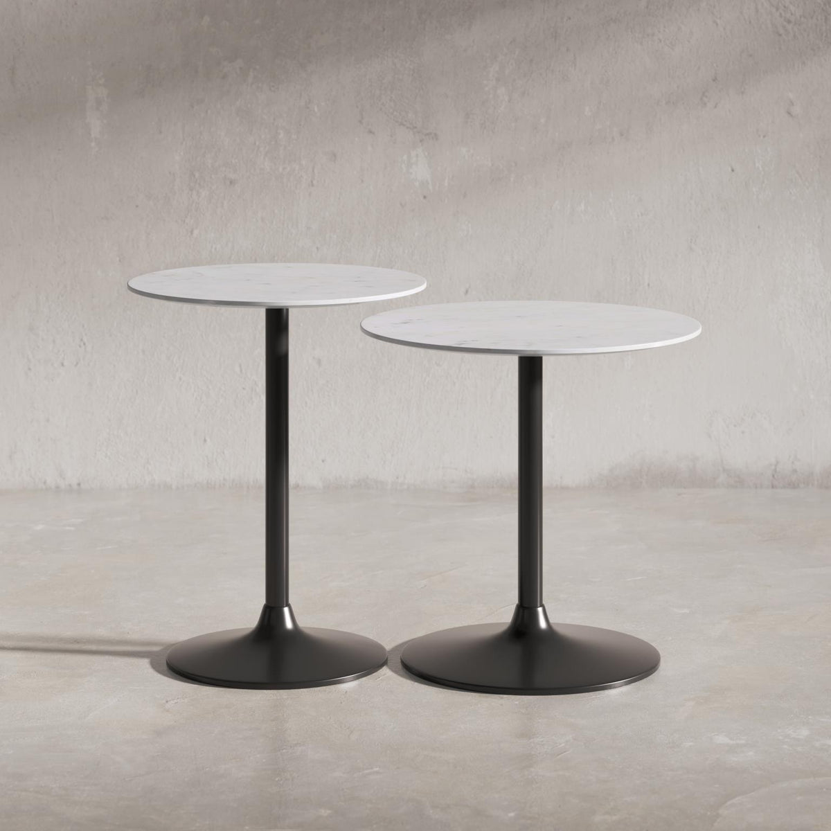 Camille Nesting Table S/2 - Gunmetal - JFN