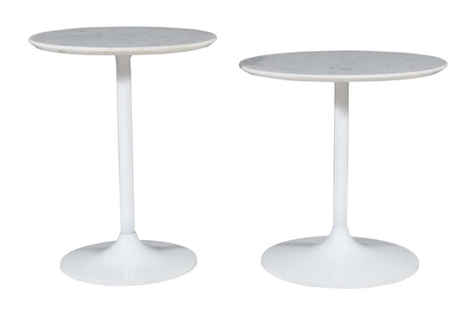 Camille Nesting Table S/2 - White - JFN