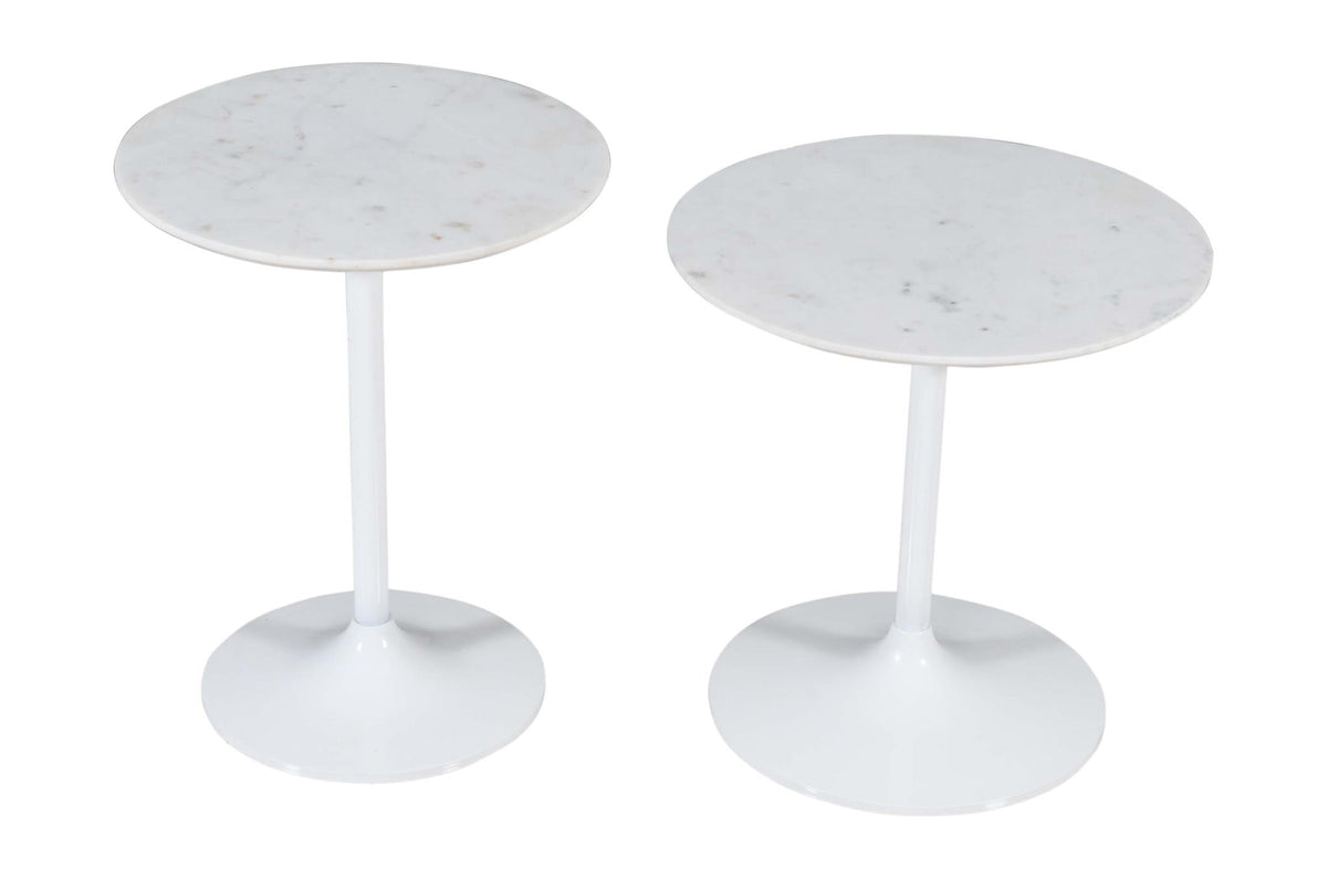 Camille Nesting Table S/2 - White - JFN