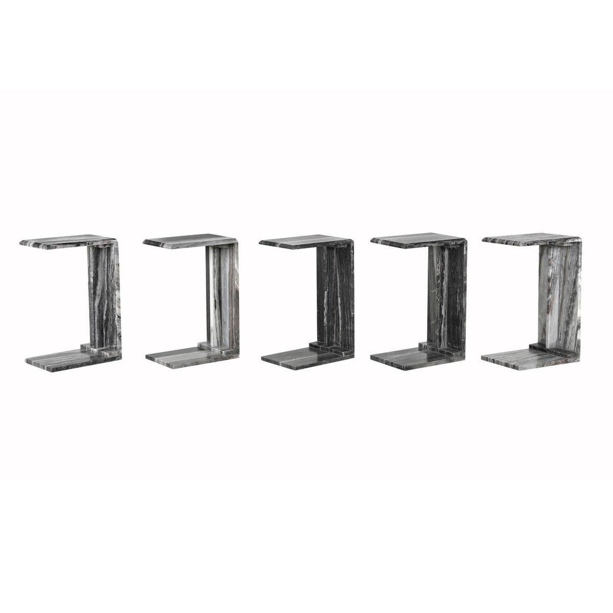 Bella C-Table - Black Stripe - JFN