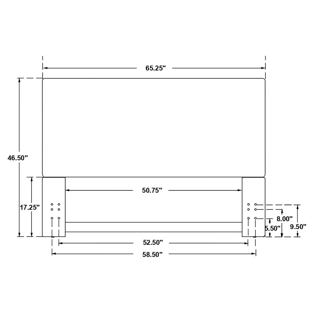 Izzy Queen/Full Headboard - Sand - CFC