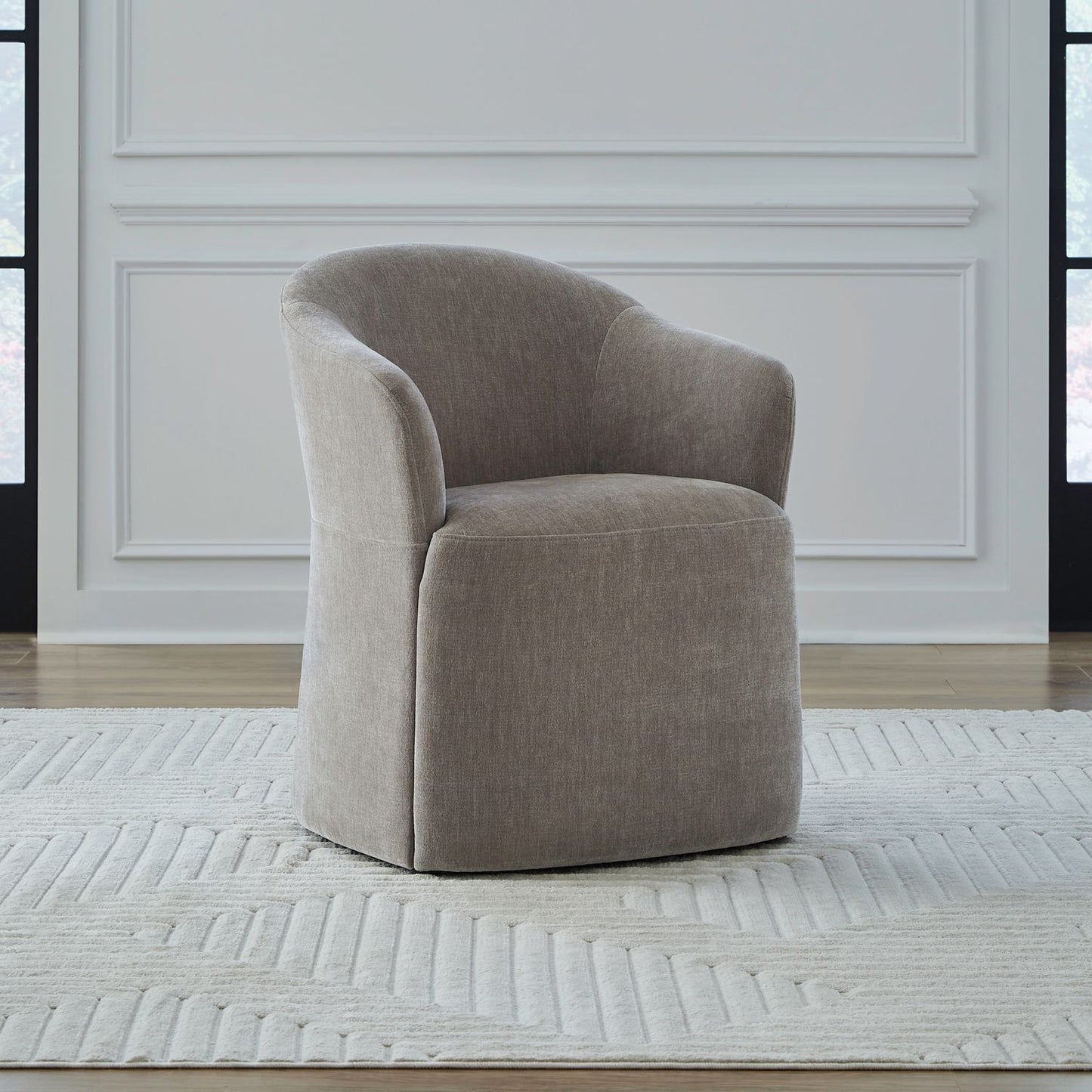 Dining Chair w/ Casters - Truffle - LFI