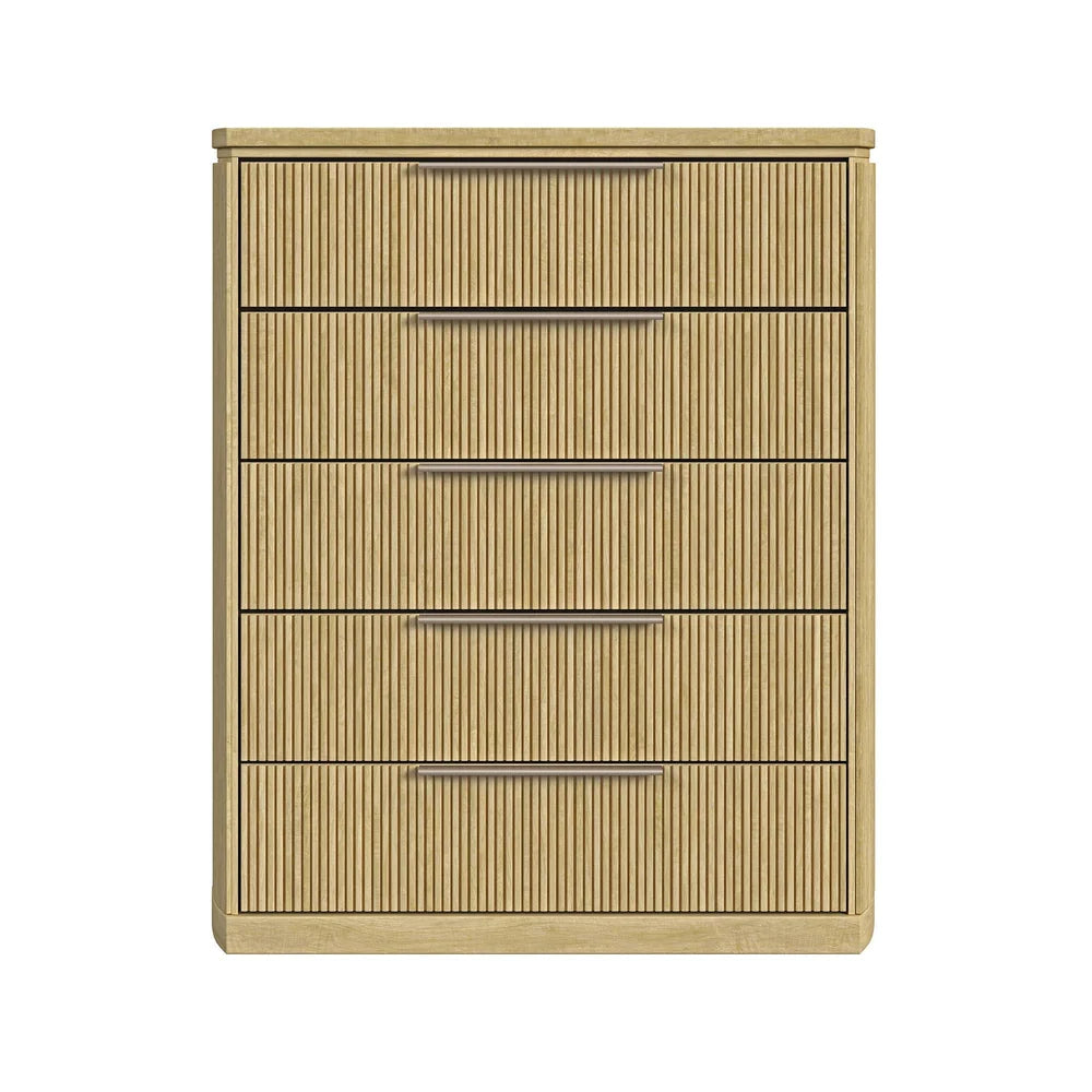 Sylvie 5-Drawer Chest - Nat - ELMT