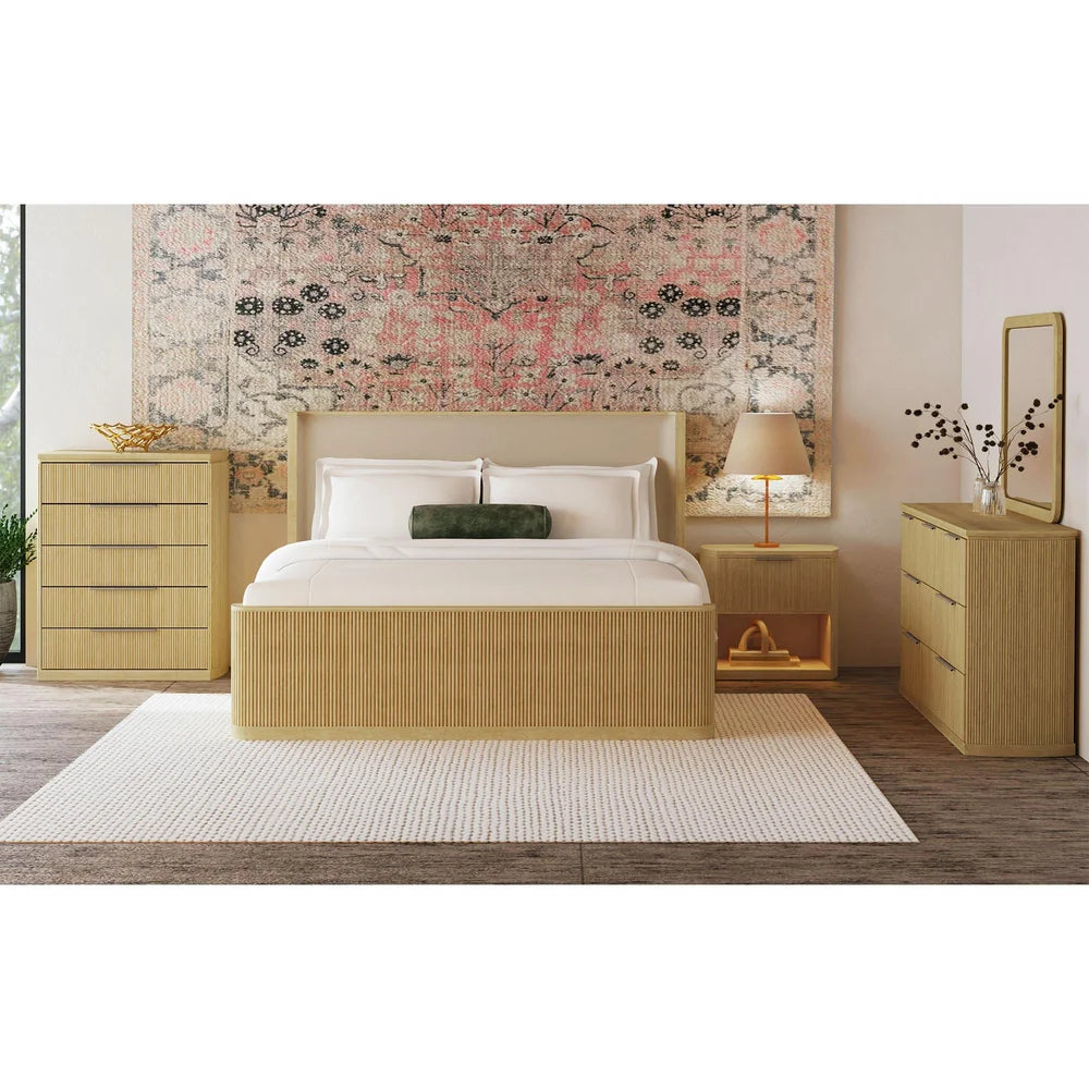 Sylvie QN UPH Bed- ELMT