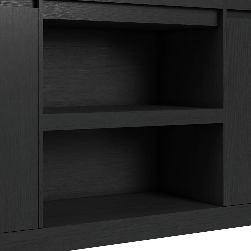 62" Rosalie Server - Blk - ELMT
