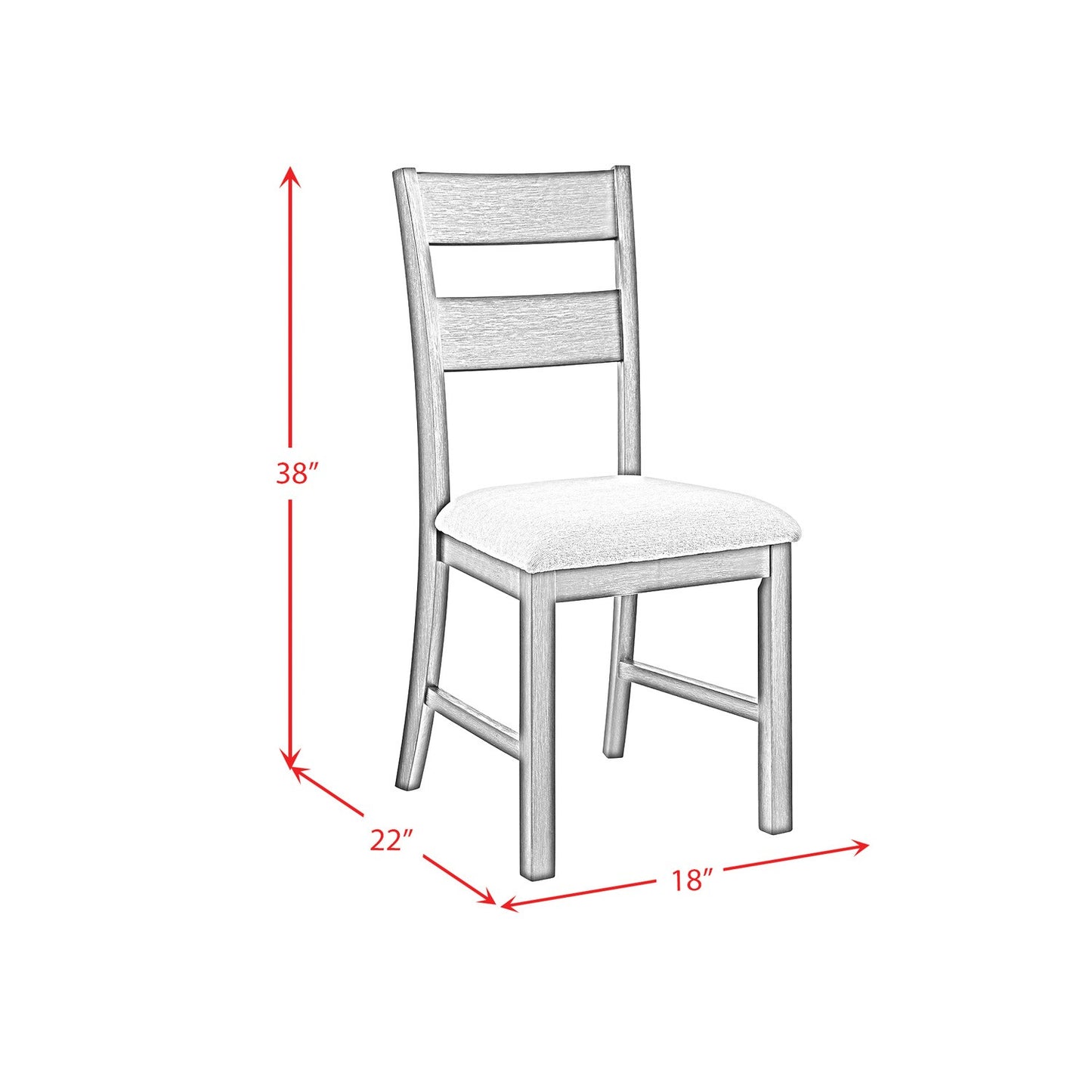GARCIA 5 PC DINING SET - ELMT
