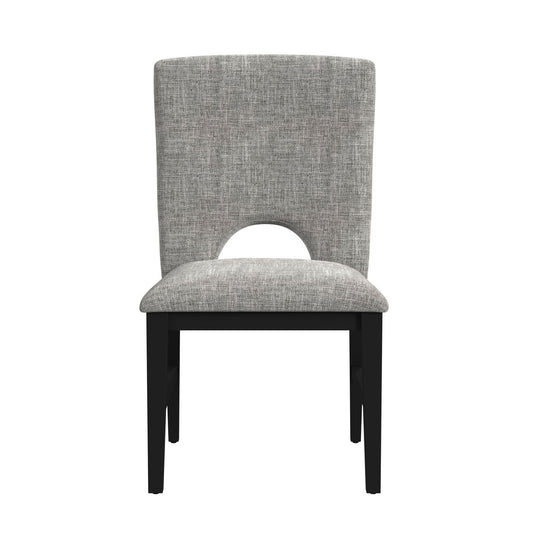 Oregon Side Dining Chair - BLK - ELMT