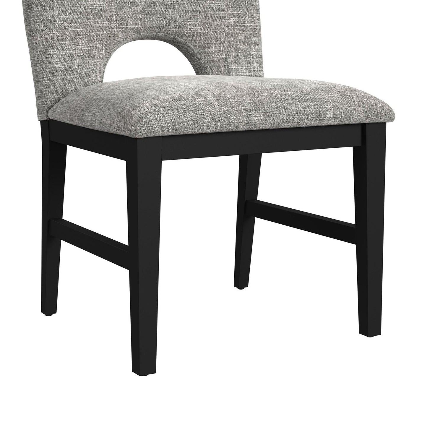 Oregon Side Dining Chair - BLK - ELMT