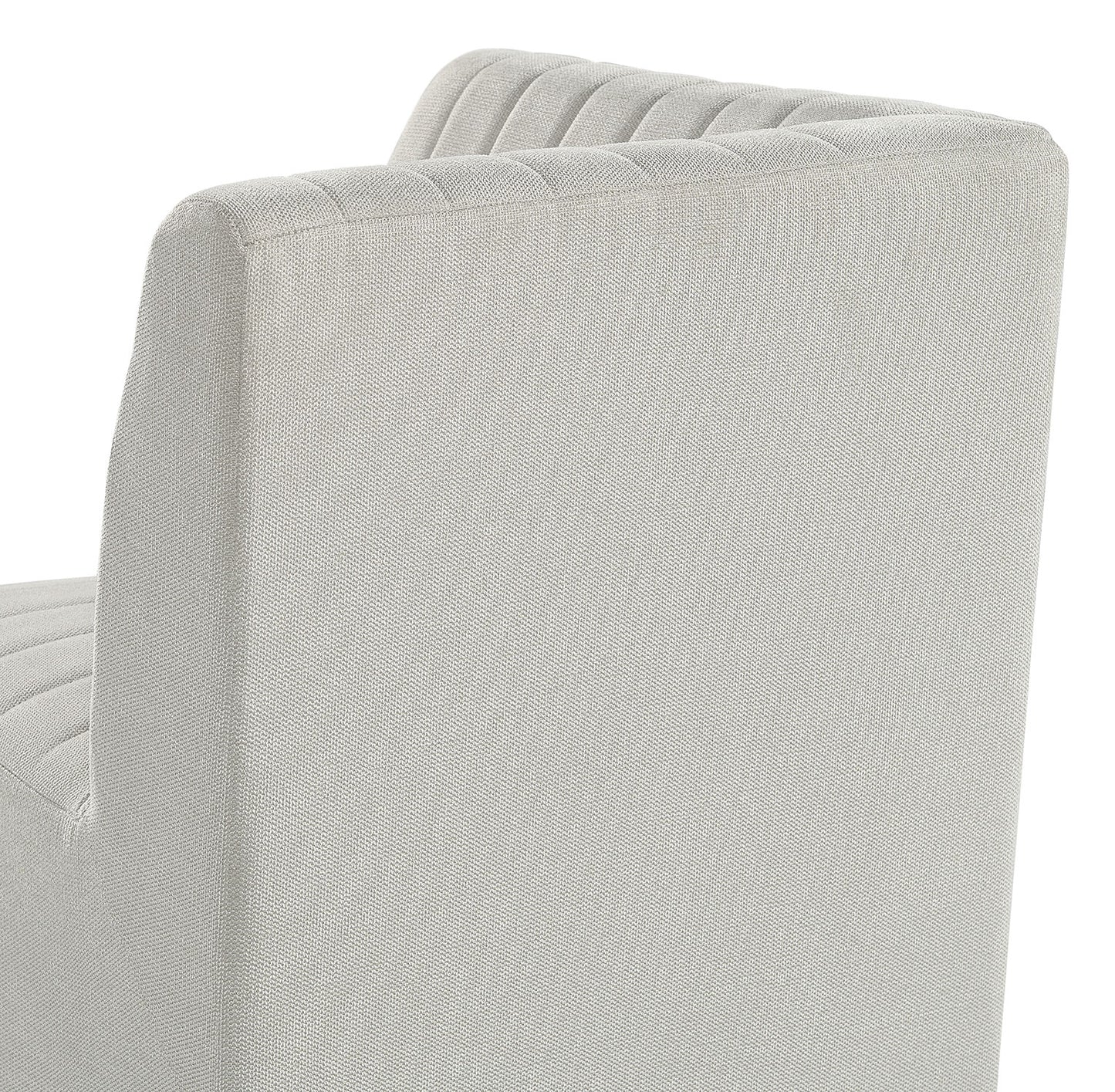 Jemma Upholstered Corner Chair - BGE - ELMT