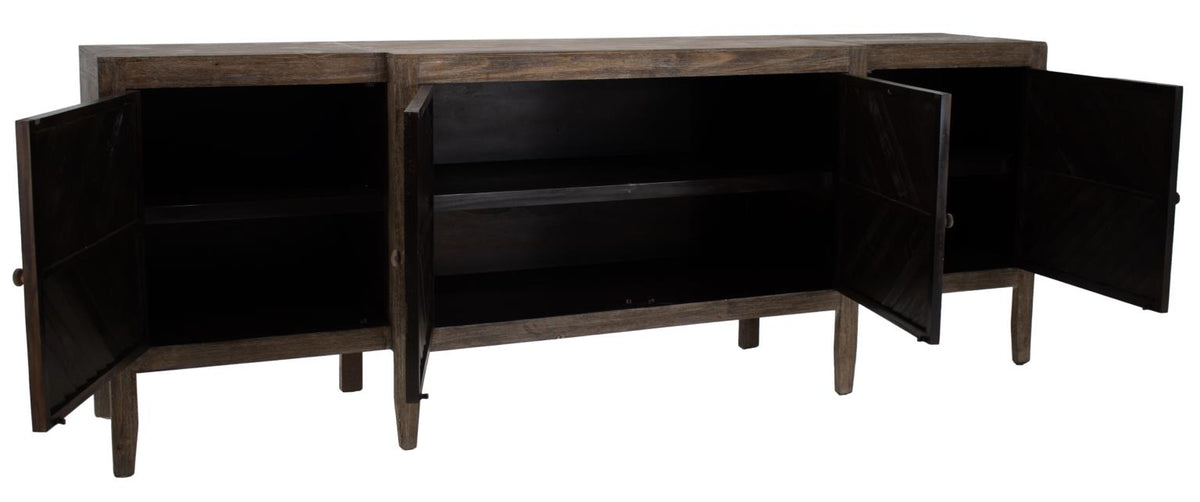 Felix 4 Door Console - Wheat - SPN