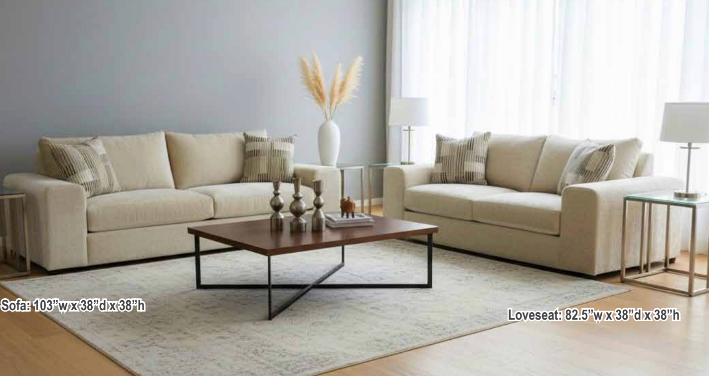 926 Sofa - Isla Sand - PFI