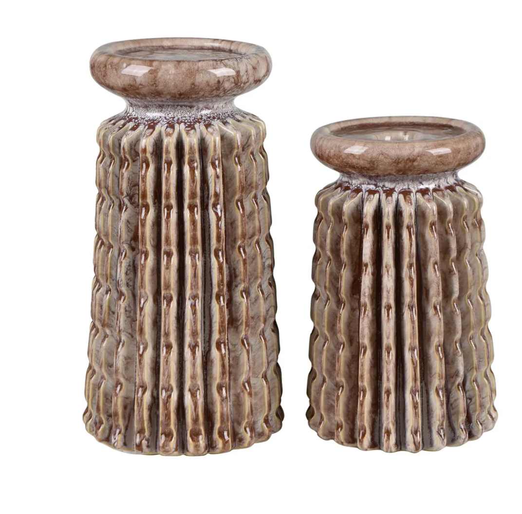 S/2 Riverdale candle holders | CVC