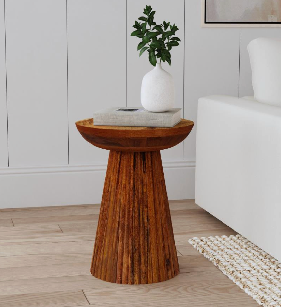 AUERO ACCENT TABLE - HONEY - CFC