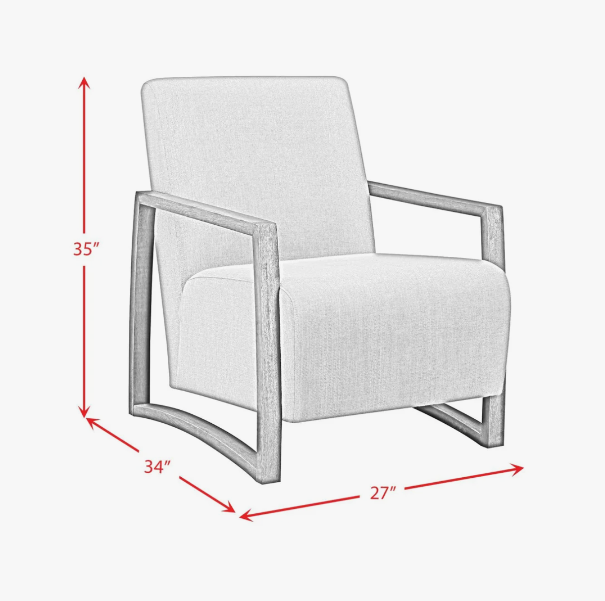 Furman Accent Chair - Linen - ELMT