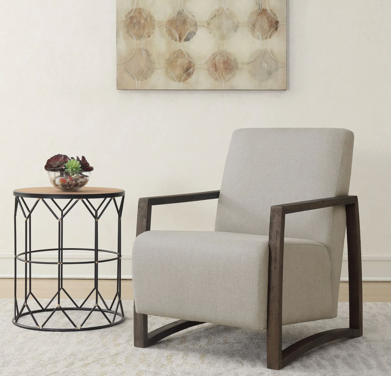 Furman Accent Chair - Linen - ELMT