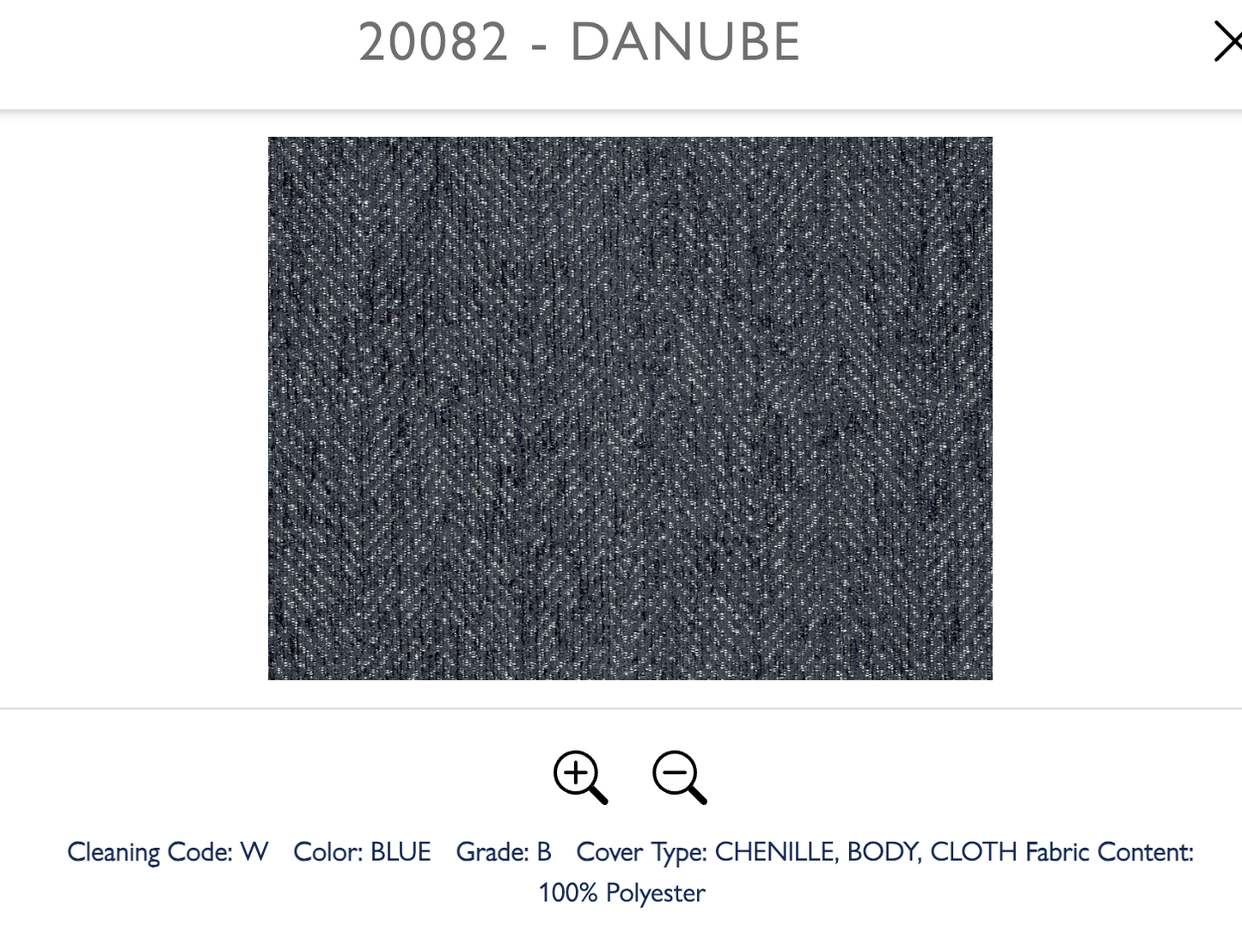 Kaylee Swivel Glide - Danube -BHF