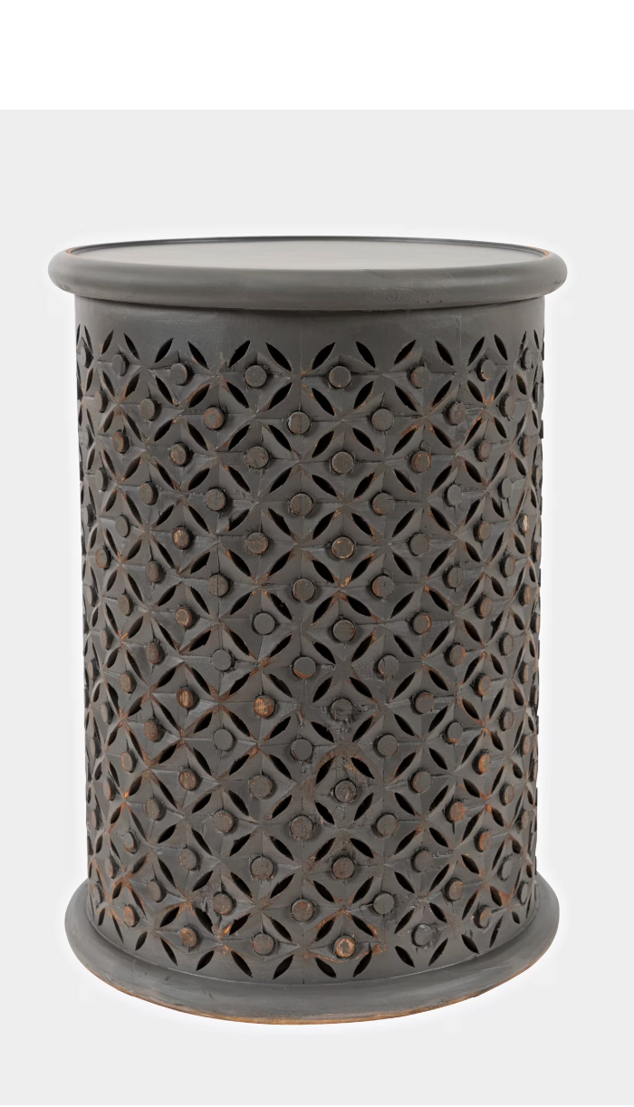 Decker Large Drum - Grey - JFN