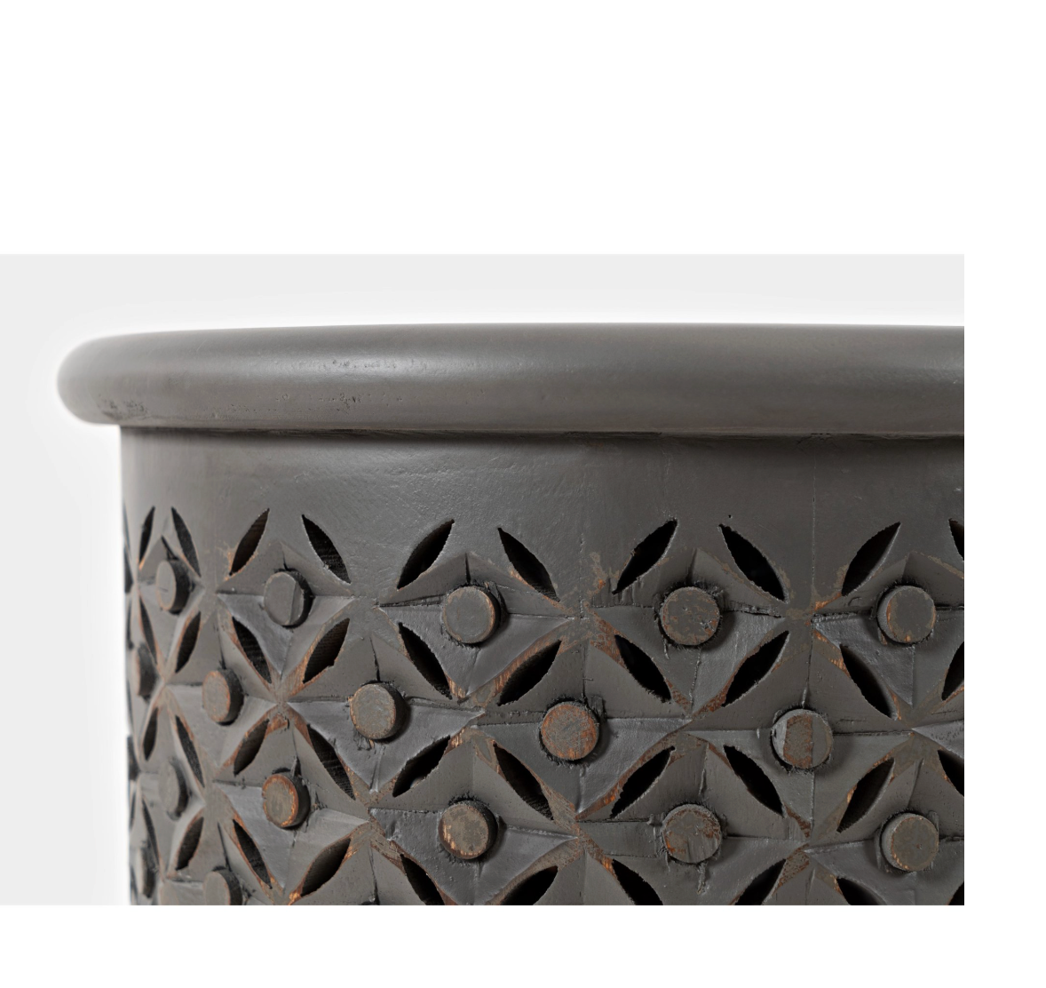 Decker Large Drum - Grey - JFN