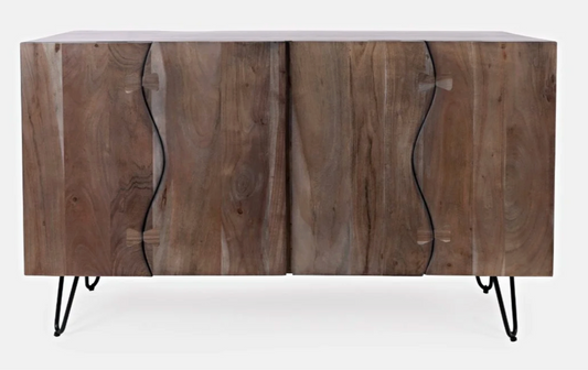 Nature's Edge 4 Door Sideboard - Slate - JFN