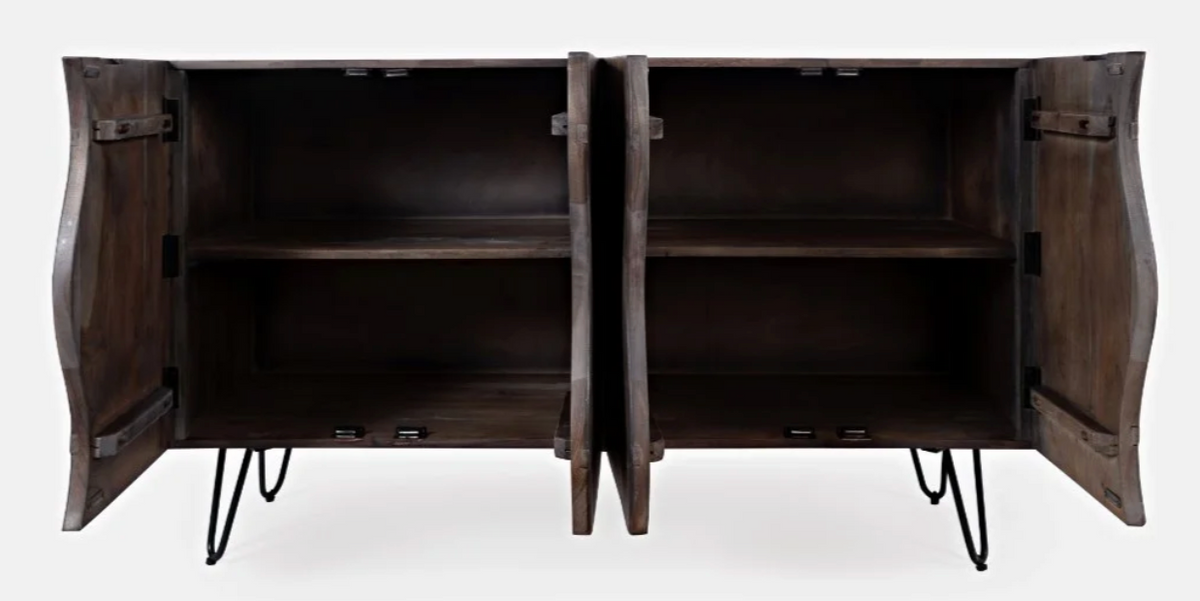 Nature's Edge 4 Door Sideboard - Slate - JFN