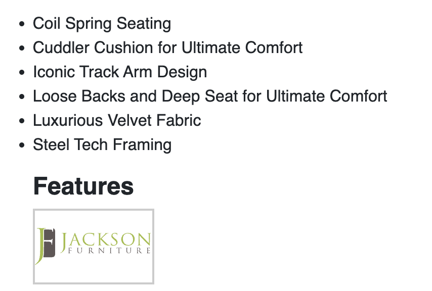 REMINGTON RF CHAISE - SLATE - JKC
