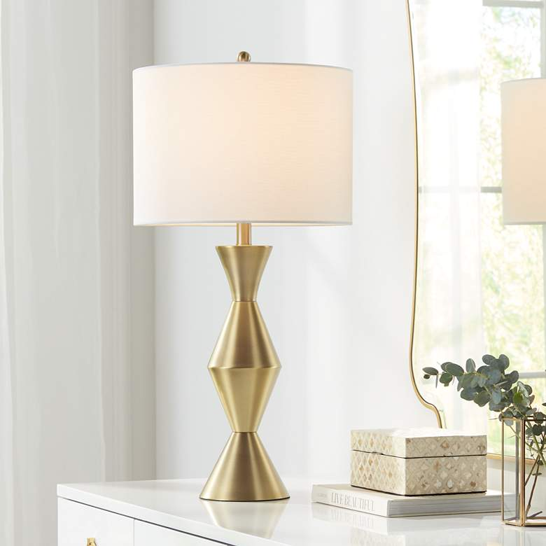 Elka Brass Table Lamp - LGC